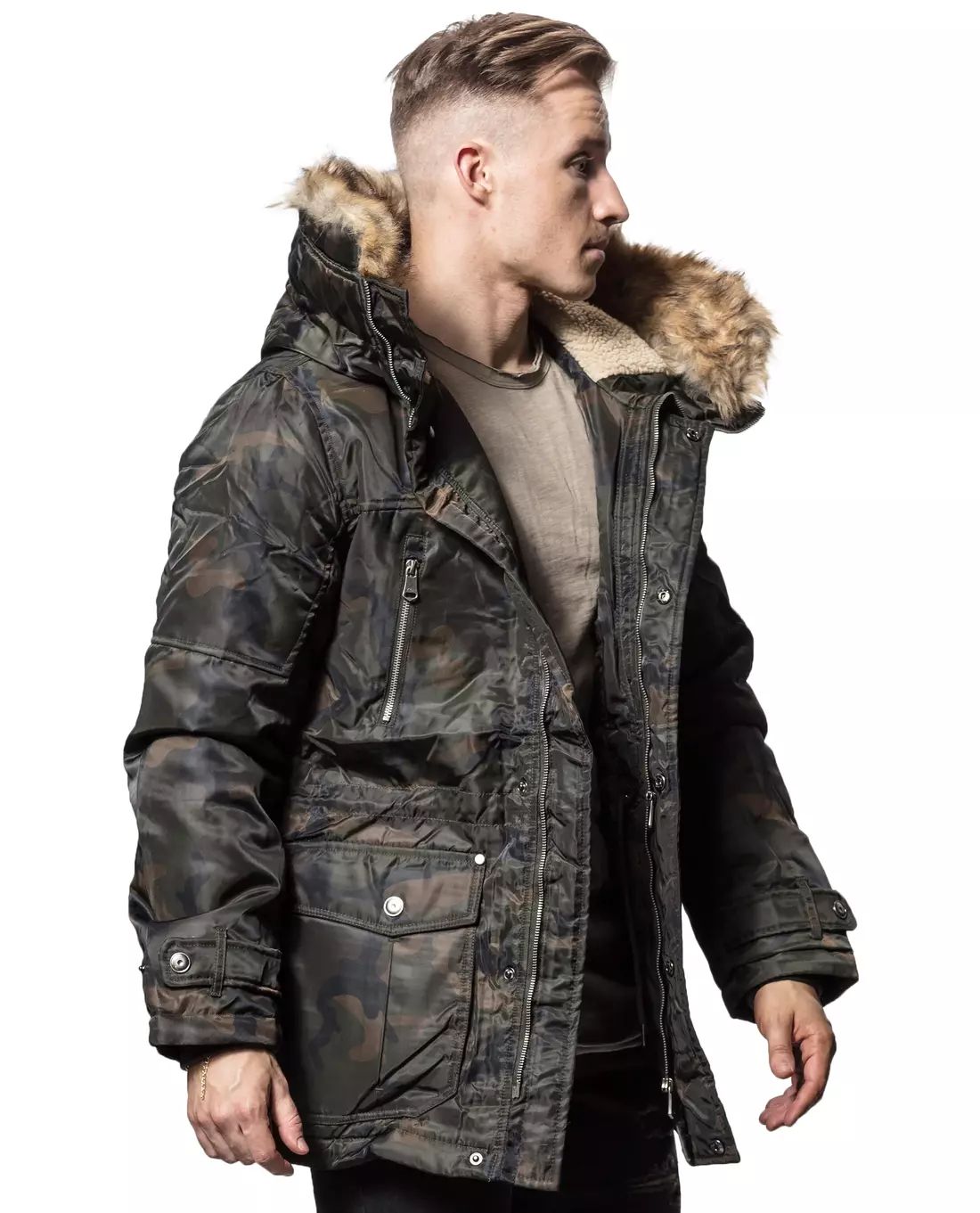 Army Winter Jacket Young & Rich
