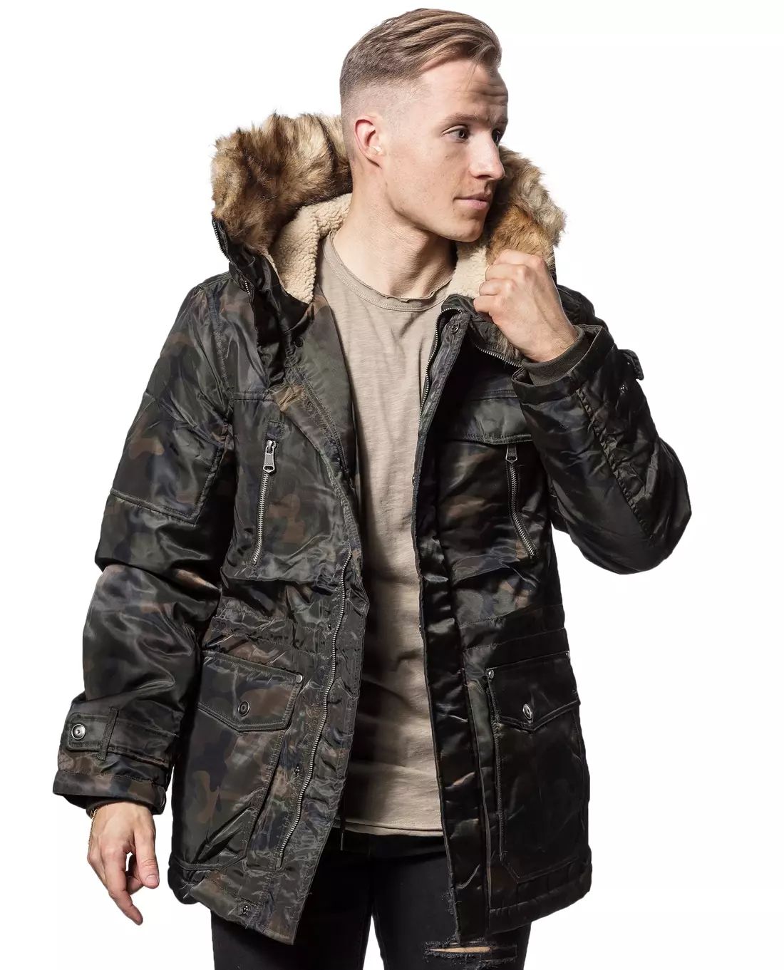 Army Winter Jacket Young & Rich